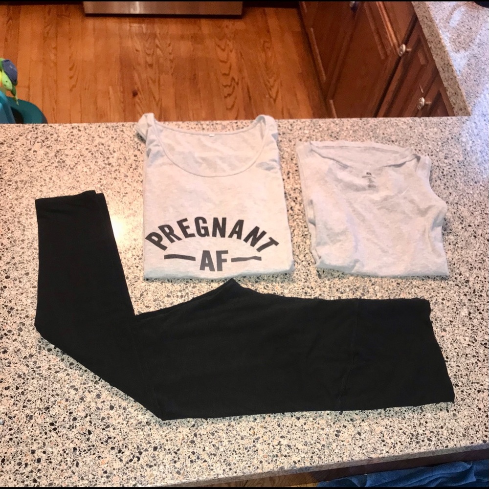 Large maternity clothes